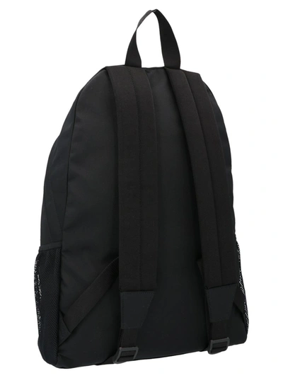 Shop Balenciaga Crew Printed Backpack In Black