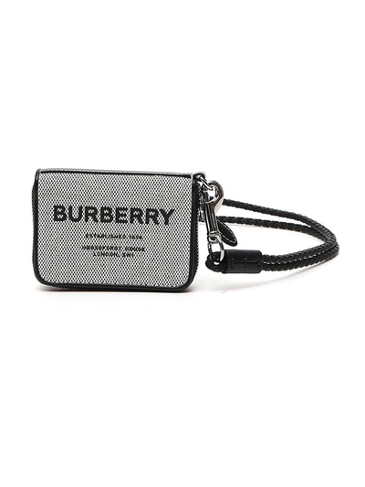 Shop Burberry Horseferry Print Card Case Lanyard In Multi