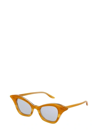 Shop Gucci Eyewear Cat Eye Sunglasses In Yellow