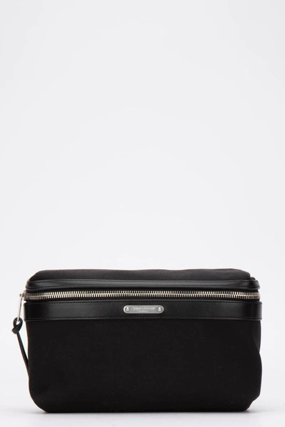 Shop Saint Laurent City Belt Bag In Black