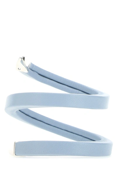 Shop Bottega Veneta Coiled Cuff Bracelet In Blue