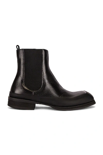 Shop The Row Garden Leather Boots In Black