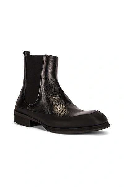 Shop The Row Garden Leather Boots In Black