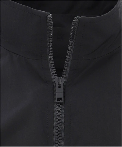 Shop Givenchy 4g Track Jacket In Black