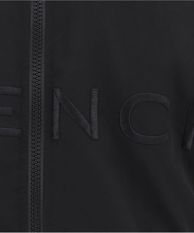 Shop Givenchy 4g Track Jacket In Black