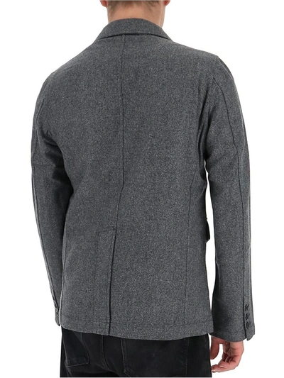 Shop Comme Des Garçons Shirt Patchwork Jacket In Multi