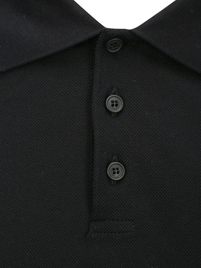 Shop Saint Laurent Buttoned Short In Black
