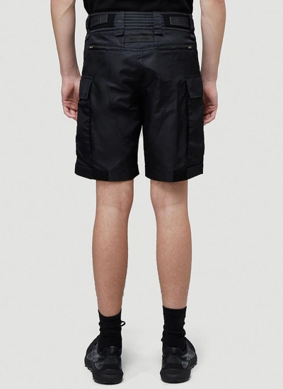 Shop Alyx 1017  9sm Tactical Logo Embossed Cargo Shorts In Black