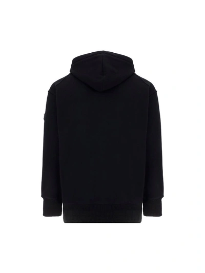 Shop Givenchy Layered Hooded Jacket In Black
