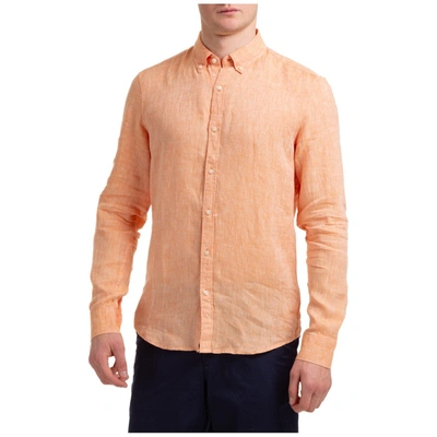 Shop Michael Kors Button In Orange