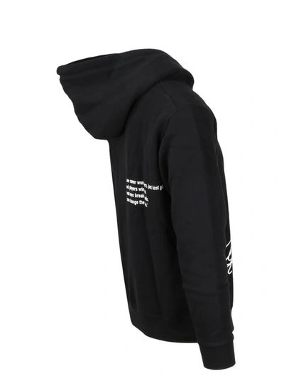 Shop Dsquared2 X Ibrahimović Icon Print Hoodie In Black