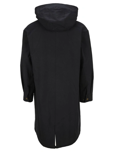 Shop Apc A.p.c. Ludo Parka Coat In Navy