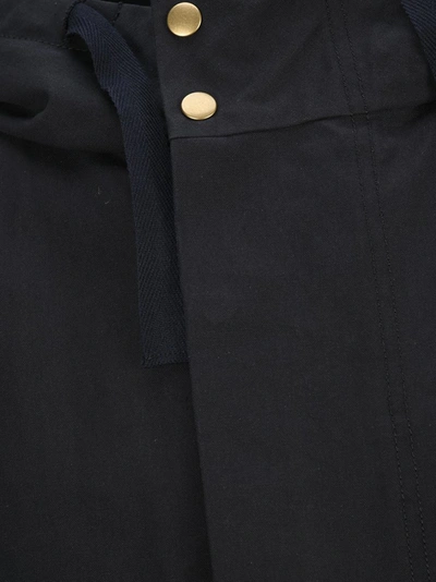 Shop Apc A.p.c. Ludo Parka Coat In Navy