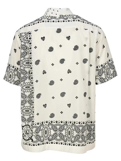 Shop Sacai Paisley Print Shirt In Multi