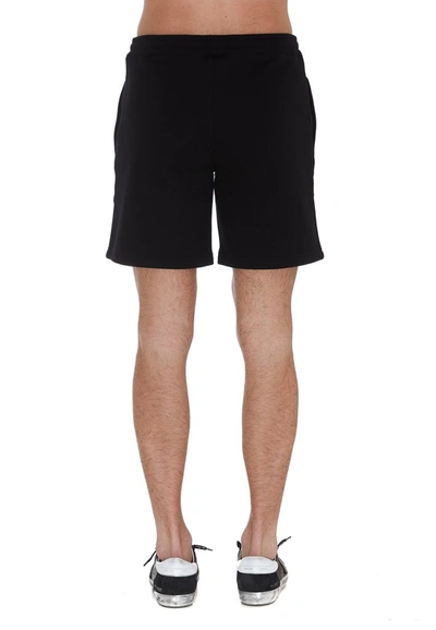 Shop Kenzo Sport Little X Logo Print Shorts In Black