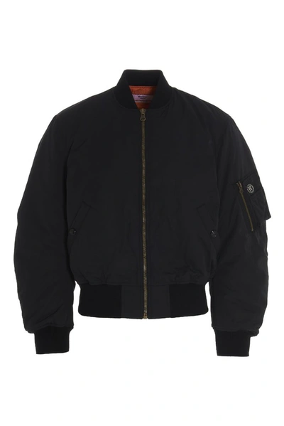 Shop Martine Rose Classic Bomber Jacket In Black