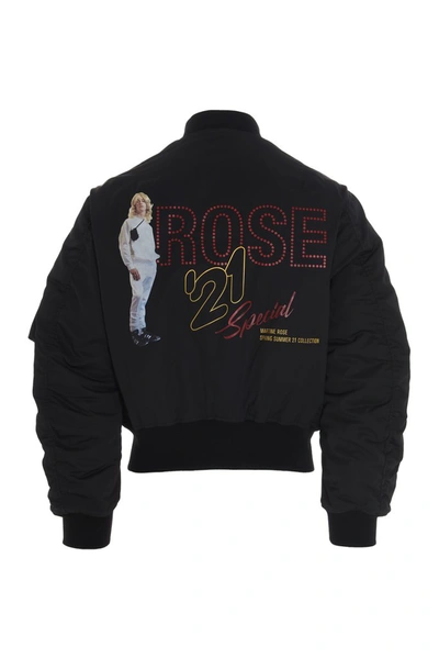 Shop Martine Rose Classic Bomber Jacket In Black