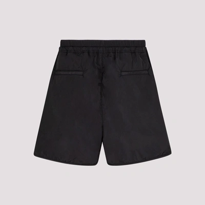 Shop Fear Of God Elasticated Waist Drawstring Shorts In Black