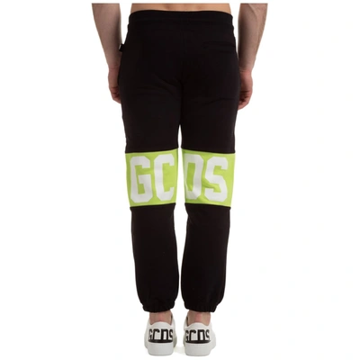Shop Gcds Logo Band Sweatpants In Black