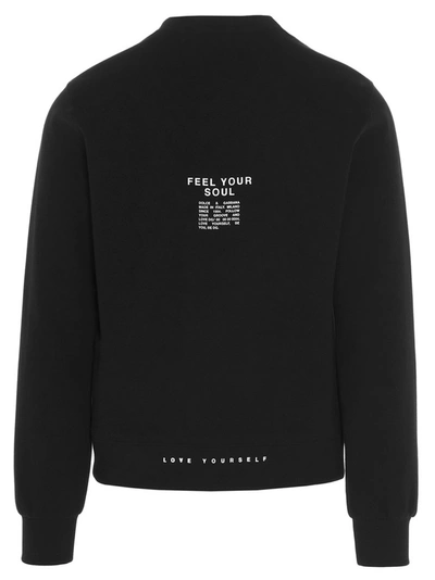 Shop Dolce & Gabbana Logo Crewneck Sweatshirt In Black