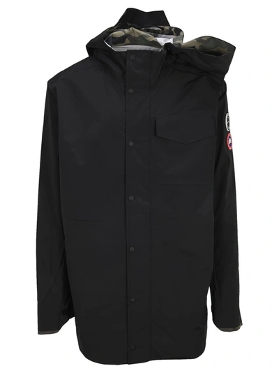 Shop Y/project X Golden Goose Nanaimo Hooded Jacket In Black