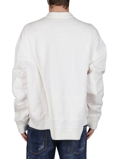 Shop Valentino Vltn Embossed Pullover In White