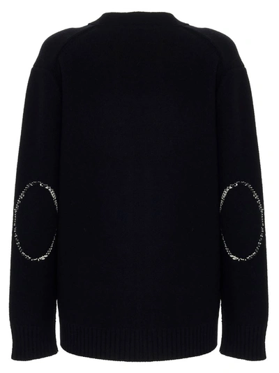 Shop Alexander Mcqueen Skull Intarsia Knitted Cardigan In Black