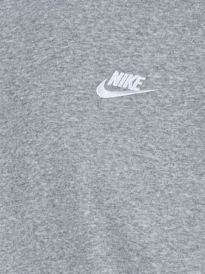 Shop Nike Sportswear Club Sweatshirt In Grey
