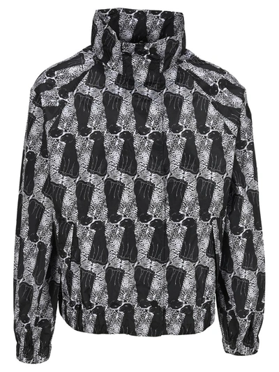 Shop Vans X Opening Ceremony Leopard Print Jacket In Multi