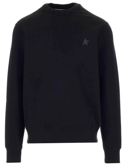 Shop Golden Goose Deluxe Brand Star Print Sweatshirt In Black