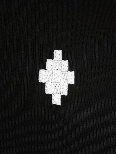 Shop Marcelo Burlon County Of Milan Cross Logo Track Jacket In Black