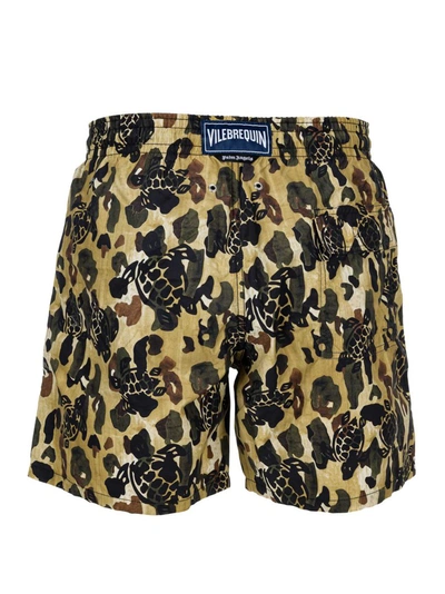 Shop Palm Angels Camouflage Print Shorts In Multi