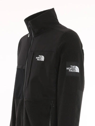 Shop The North Face Denali Panelled Jacket In Black