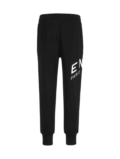 Shop Givenchy Refracted Embroidered Sweatpants In Black