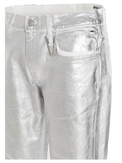 Shop Alyx 1017  9sm Metallic Slim In Silver