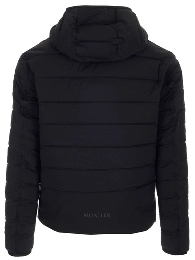 Shop Moncler Eze Down Jacket In Black