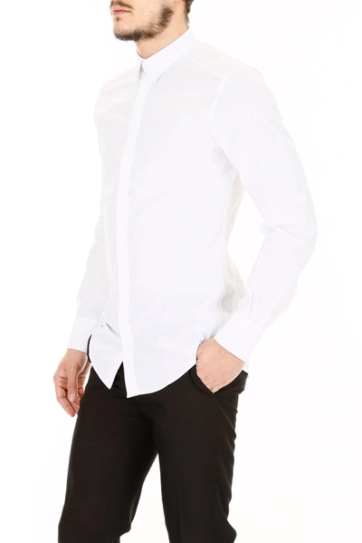 Shop Dolce & Gabbana Classic Cotton Shirt In White