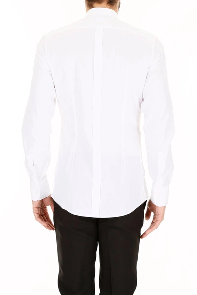 Shop Dolce & Gabbana Classic Cotton Shirt In White