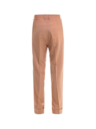 Shop Casablanca Rio Pleated Trousers In Brown