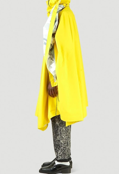 Shop Y/project X Canada Goose Field Panelled Poncho In Yellow