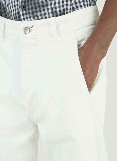 Shop Ader Error High Waisted Jeans In White
