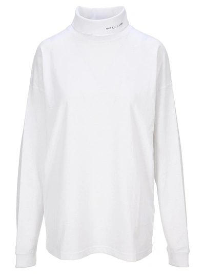 Shop Alyx 1017  9sm Roll Neck Sweater In White