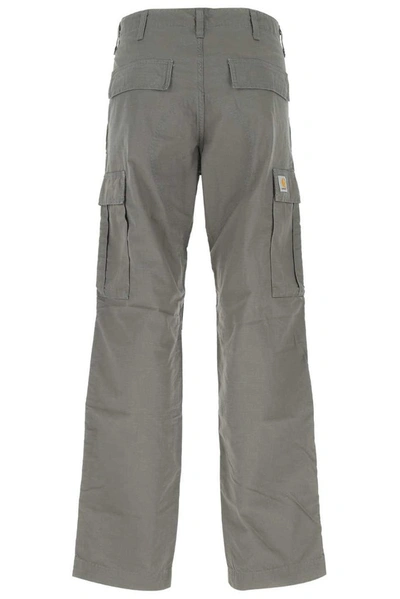 Shop Carhartt Wip Straight Cargo Pants In Grey