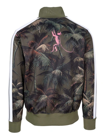 Shop Palm Angels Jungle Track Jacket In Multi