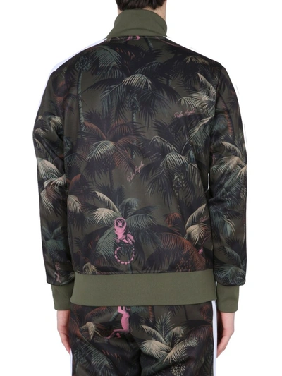 Shop Palm Angels Jungle Track Jacket In Multi