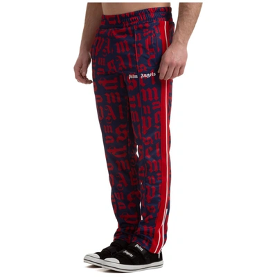 Shop Palm Angels Monogram Track Pants In Multi