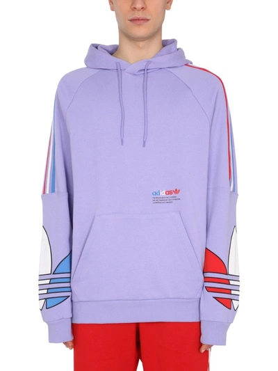 Adidas Originals Adidas Men's Originals Adicolor Tricolor Hoodie In Purple  | ModeSens