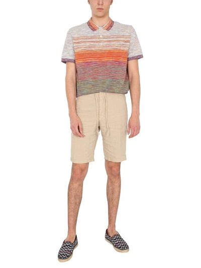 Shop Missoni Striped Short In Multi