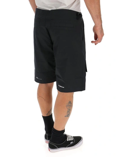 Shop Marcelo Burlon County Of Milan Confidencial Shorts In Black