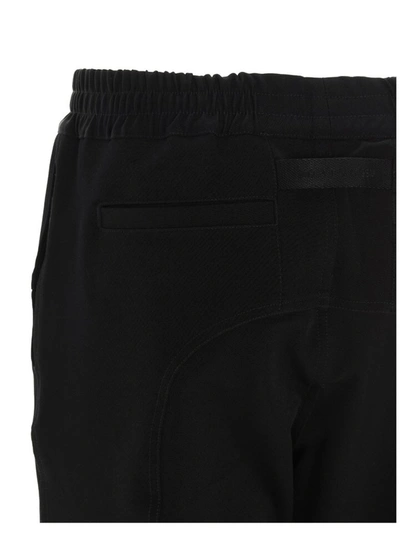 Shop Alyx 1017  9sm Stripe Panel Pants In Black